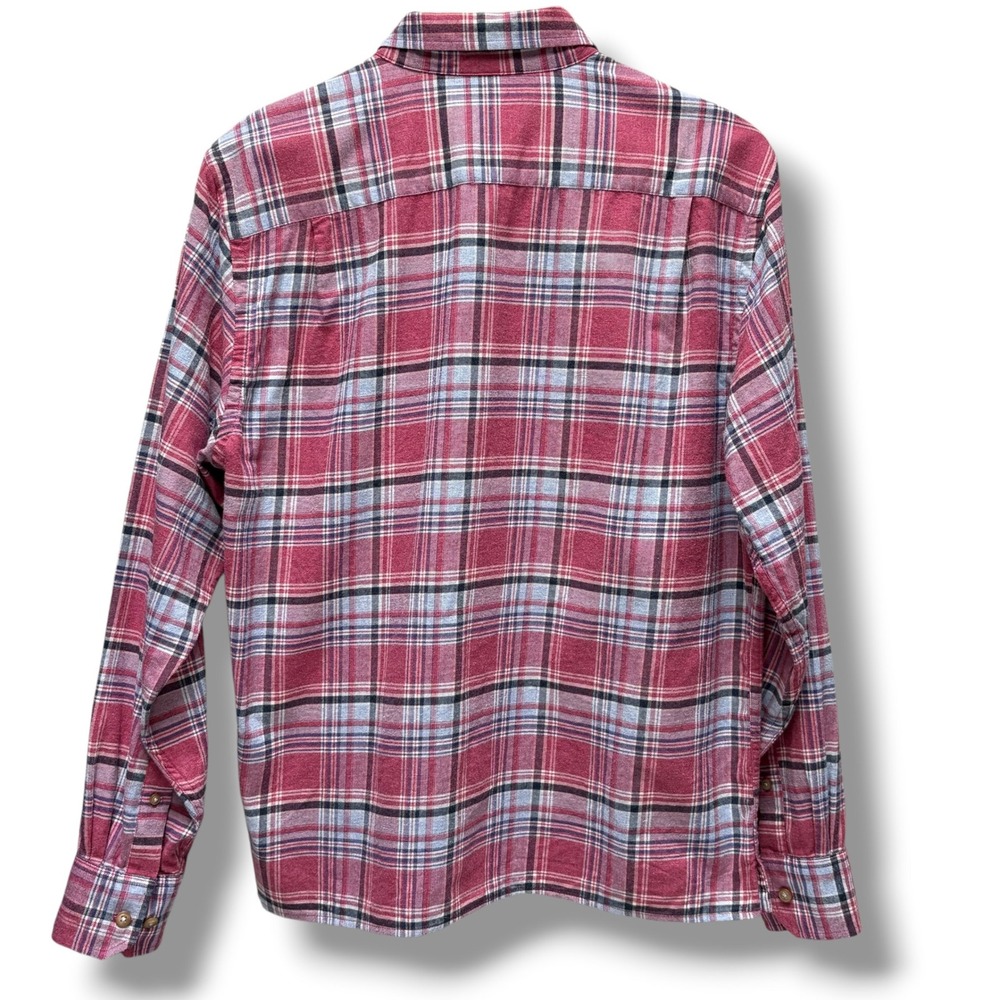 Southern Tide Mens Classic Fit Plaid Button Down Shirt Red Blue Cotton Medium - Picture 3 of 6